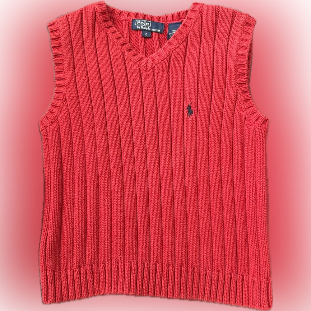 Boys Ralph Lauren Polo Sweater Vest